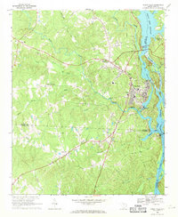 Great Falls 1969 topographic map thumbnail