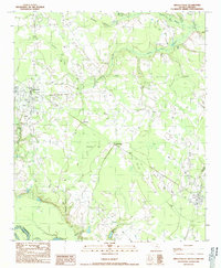 Greeleyville 1990 topographic map thumbnail