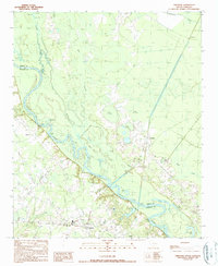 Gresham 1990 topographic map thumbnail