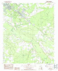 Hampton 1988 topographic map thumbnail
