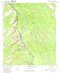 Hardeeville NW 1962 topographic map thumbnail