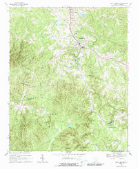 Heath Springs 1968 topographic map thumbnail