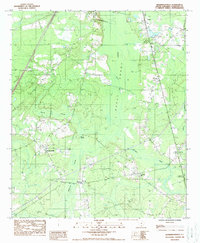 Hendersonville 1988 topographic map thumbnail