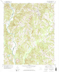Hickory Grove 1972 topographic map thumbnail