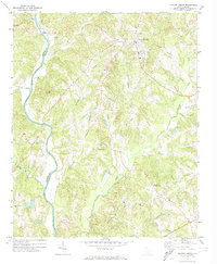 Hickory Grove 1972 topographic map thumbnail