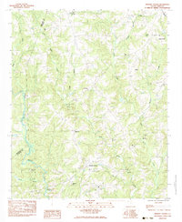 Hickory Tavern 1983 topographic map thumbnail