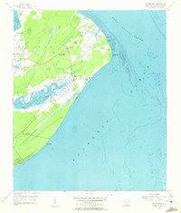 Hilton Head 1956 topographic map thumbnail