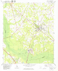 Holly Hill 1979 topographic map thumbnail