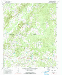 Hornsboro 1971 topographic map thumbnail