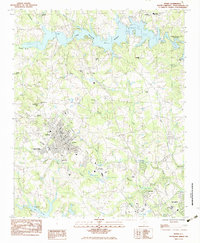 Inman 1983 topographic map thumbnail