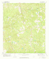 Irmo NE 1971 topographic map thumbnail