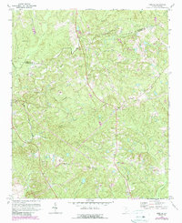 Irmo NE 1971 topographic map thumbnail