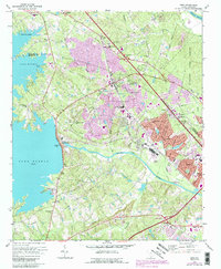 Irmo 1971 topographic map thumbnail