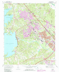 Irmo 1971 topographic map thumbnail