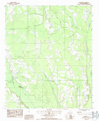 Islandton 1988 topographic map thumbnail