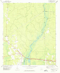 Jacksonboro 1979 topographic map thumbnail