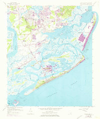 James Island 1959 topographic map thumbnail