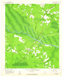Jamestown 1943 topographic map preview