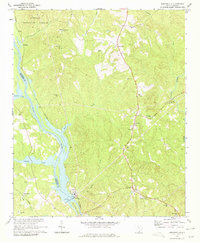 Jenkinsville 1969 topographic map thumbnail