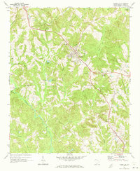 Jonesville 1969 topographic map thumbnail