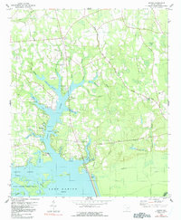 Jordan 1980 topographic map thumbnail