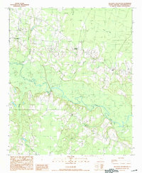 Kellehan Crossroads 1990 topographic map thumbnail