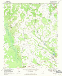 Kellytown 1968 topographic map thumbnail