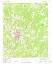 Kershaw 1969 topographic map thumbnail