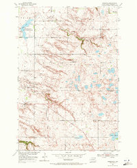 Kidder SE 1954 topographic map thumbnail