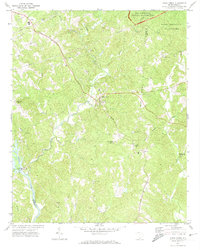 Kings Creek 1971 topographic map thumbnail