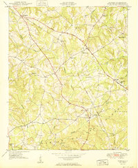 Kirksey 1950 topographic map thumbnail
