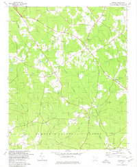 Kirksey 1978 topographic map thumbnail