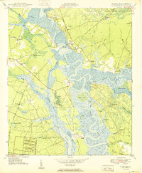 Kittredge 1950 topographic map thumbnail