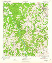 La France 1950 topographic map preview