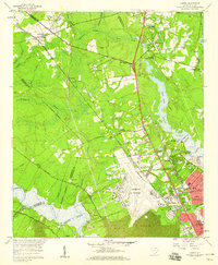 Ladson 1958 topographic map thumbnail