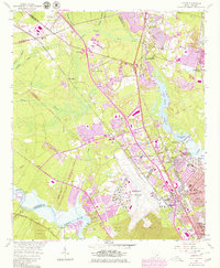 Ladson 1958 topographic map preview
