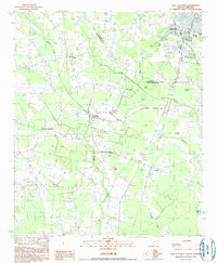 Lake City West 1990 topographic map thumbnail