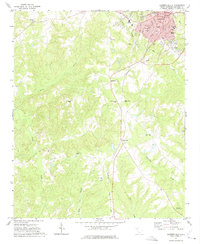 Laurens South 1971 topographic map thumbnail