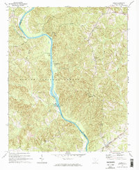 Leeds 1969 topographic map thumbnail