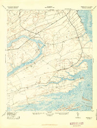 Legareville 1943 topographic map thumbnail