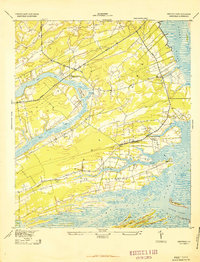 Legareville 1943 topographic map thumbnail
