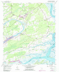 Legareville 1959 topographic map thumbnail
