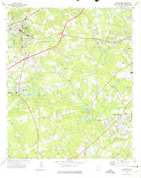 Lexington 1972 topographic map thumbnail