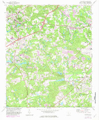 Lexington 1972 topographic map thumbnail