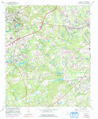 Lexington 1972 topographic map thumbnail