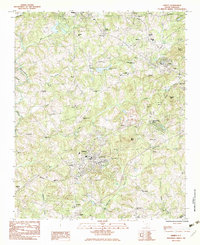 Liberty 1983 topographic map thumbnail