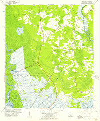 Limehouse 1955 topographic map thumbnail