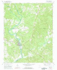Lockhart 1972 topographic map thumbnail