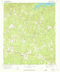 Longtown 1971 topographic map thumbnail
