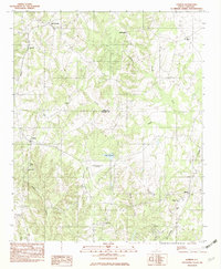 Lowrys 1982 topographic map thumbnail